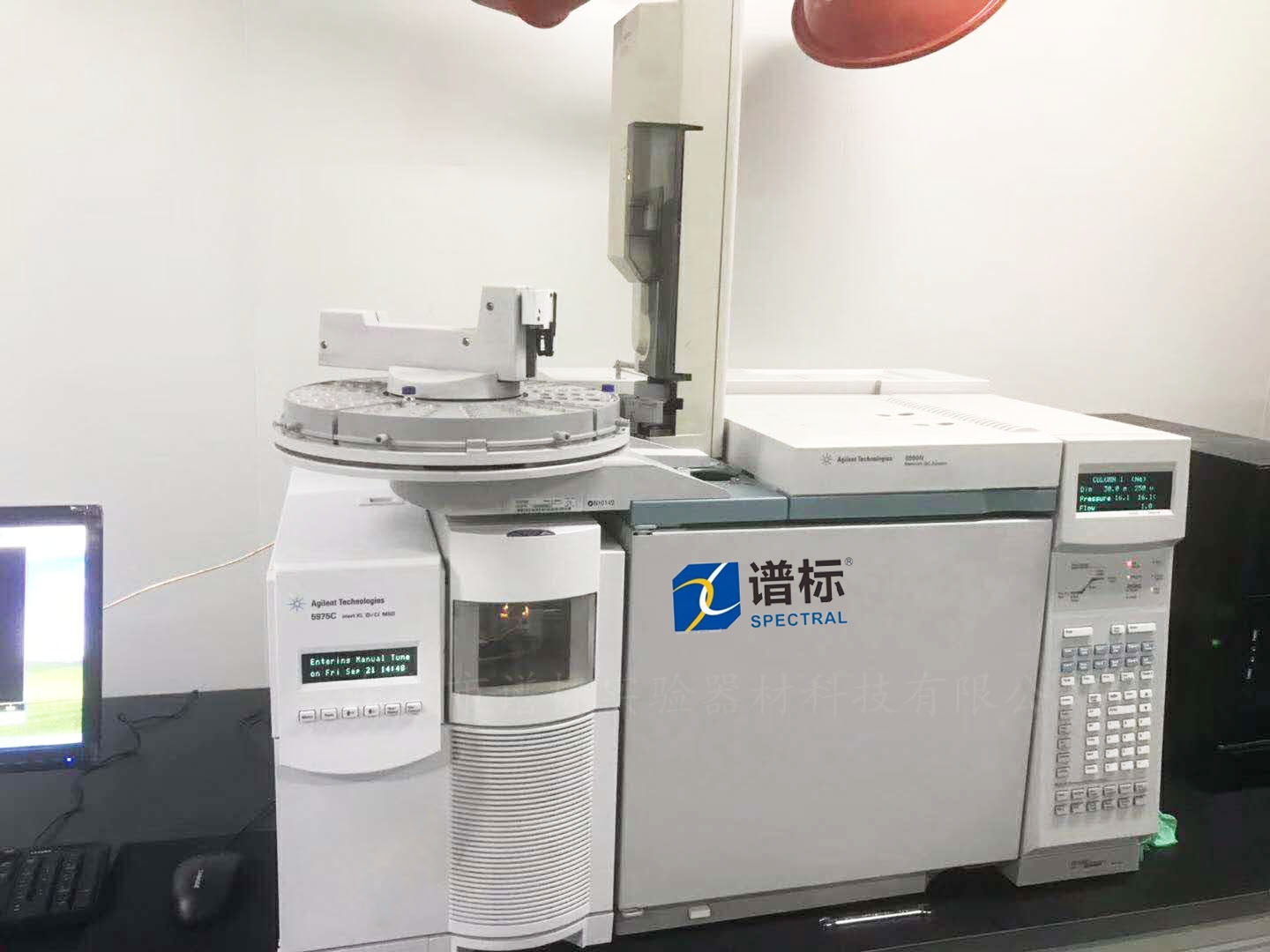 湖北某大型檢測(cè)集團(tuán)購(gòu)買我司兩臺(tái)安捷倫 GCMS 6890N-5975C