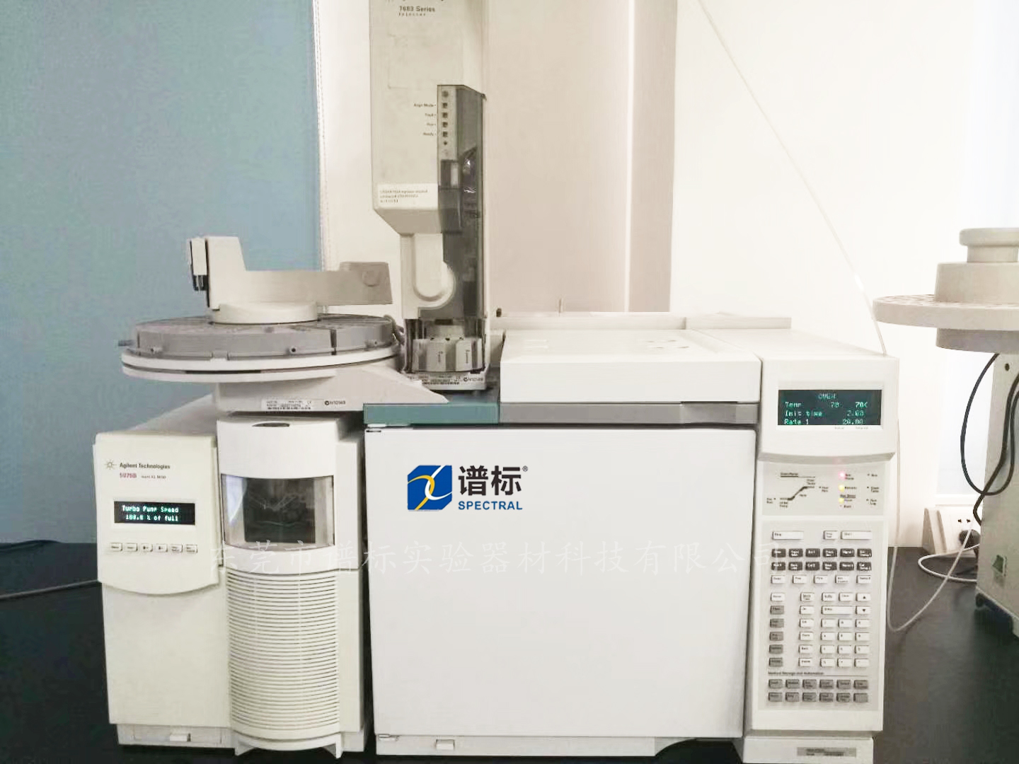 東莞某大型檢測(cè)公司購買二手安捷倫GCMS 6890N-5975B