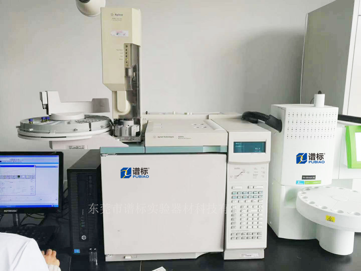 8月6日，寧夏某大型檢測(cè)集團(tuán)購買我司安捷倫氣相色譜（GC）6890N＋FID＋ECD＋7689盤塔