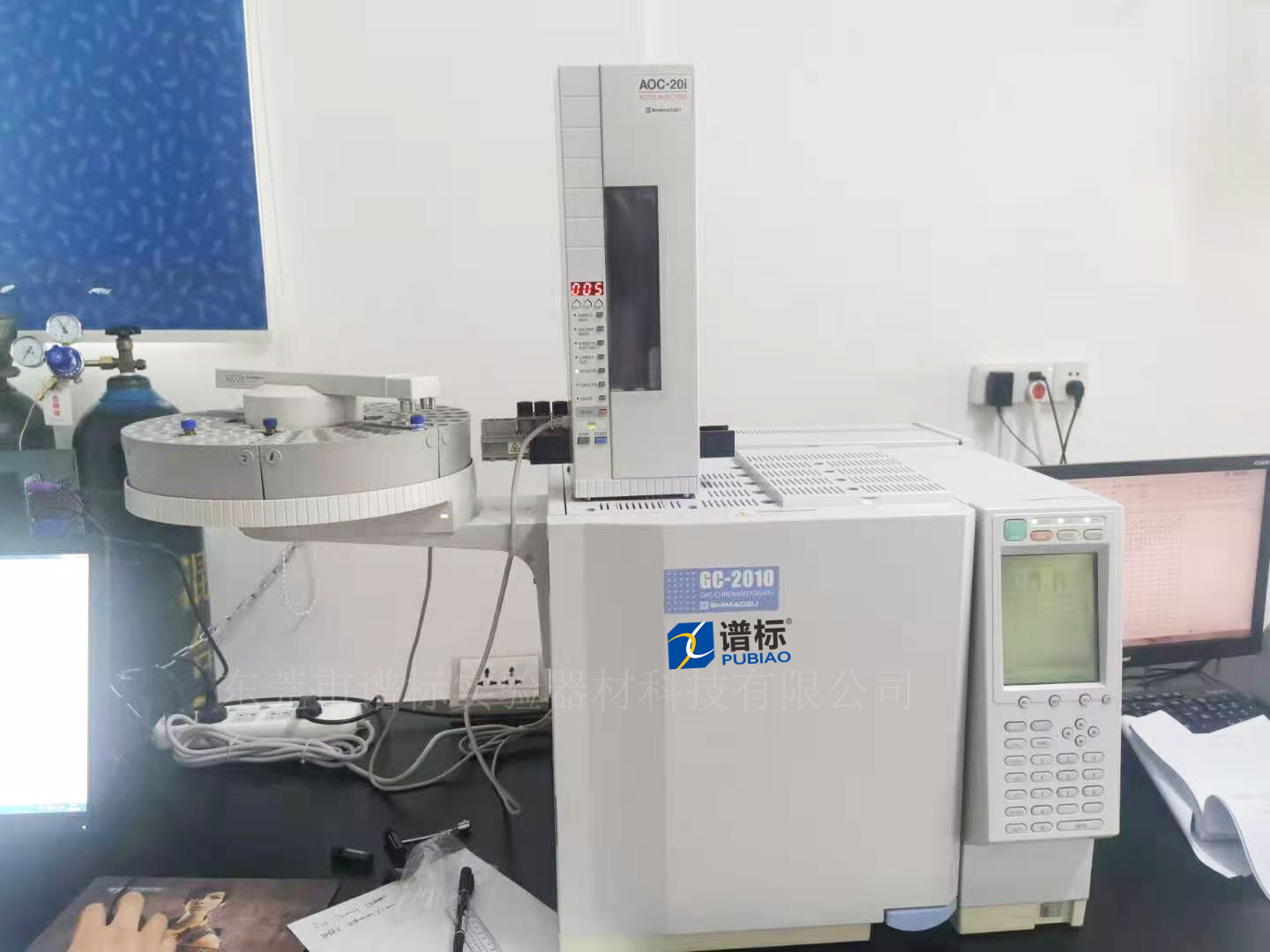 島津氣相色譜儀GC2010/FID檢測器/塔盤于4月7日廣東某大型檢測公司購買