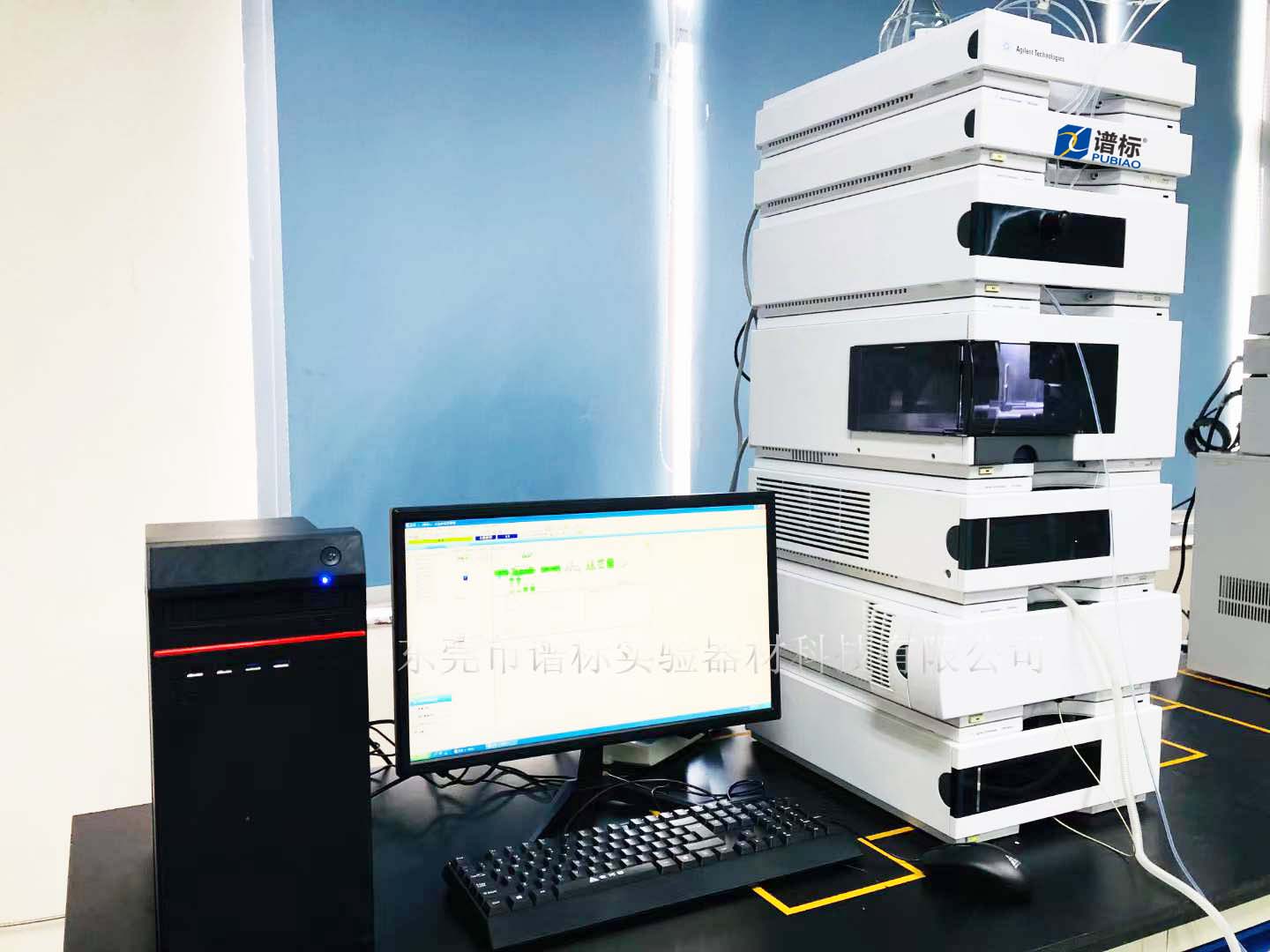 安捷倫高效液相色譜儀-于6月11日在深圳某大型食品檢測安裝調(diào)試
