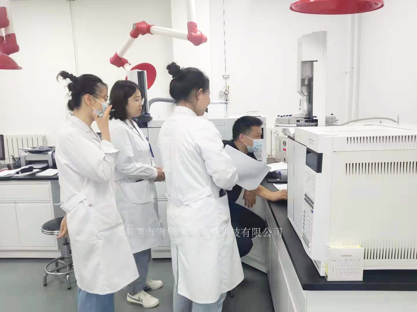 7月2日河北安裝島津液相色譜儀20A與安捷倫氣相色譜儀7890A