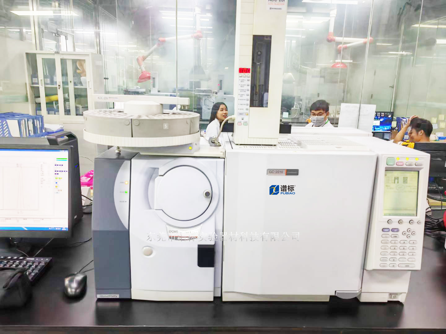 島津氣相色譜質(zhì)譜聯(lián)用GCMS QP2010plus在深圳安裝調(diào)試完畢