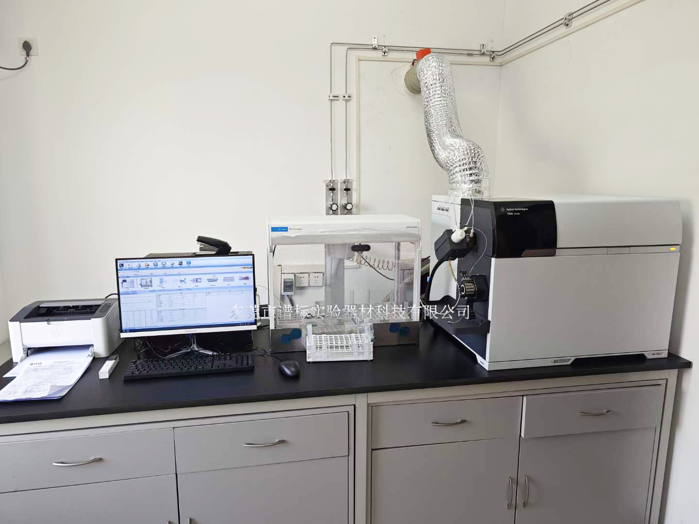 安捷倫電感耦合等離子體質(zhì)譜儀ICPMS 7900 在陜西某檢測(cè)完成安裝