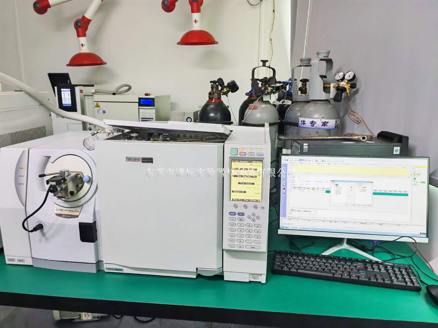 島津氣質(zhì)聯(lián)用儀GCMS QP2010＋聚芯追風(fēng)二次熱解析在深圳安裝培訓(xùn)、調(diào)試