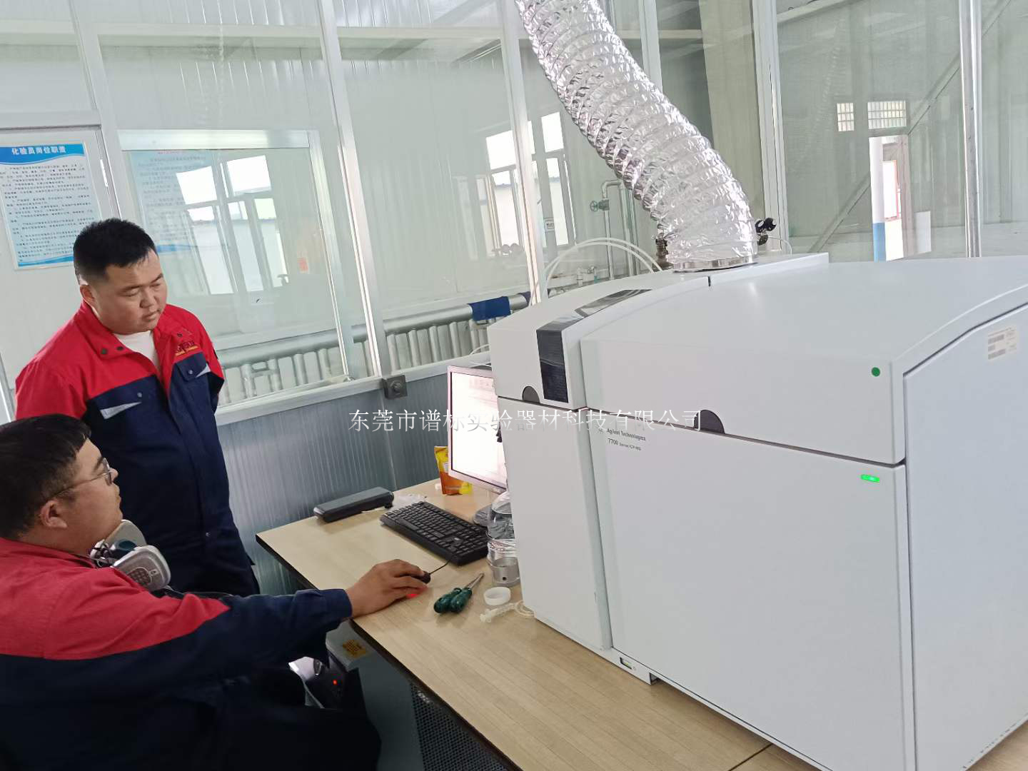 安捷倫電感耦合等離子體質(zhì)譜儀ICPMS7700X 于10月10日在甘肅某半導(dǎo)體企業(yè)驗貨