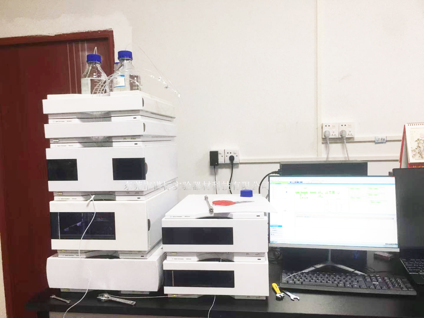 安捷倫液相色譜 1200+DAD+FLD 昨天在廣州安裝調(diào)試完畢